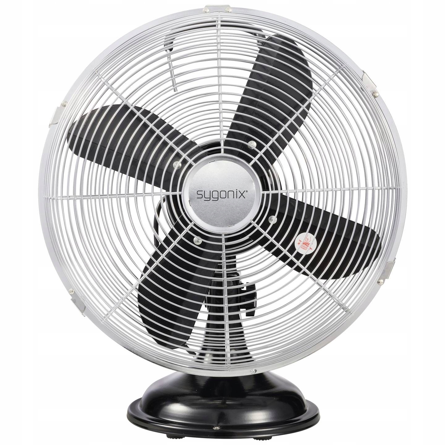 Wentylator stołowy REGULACJA 3 prędkości OSCYLACJA 4 Łopatki 40 W Sygonix