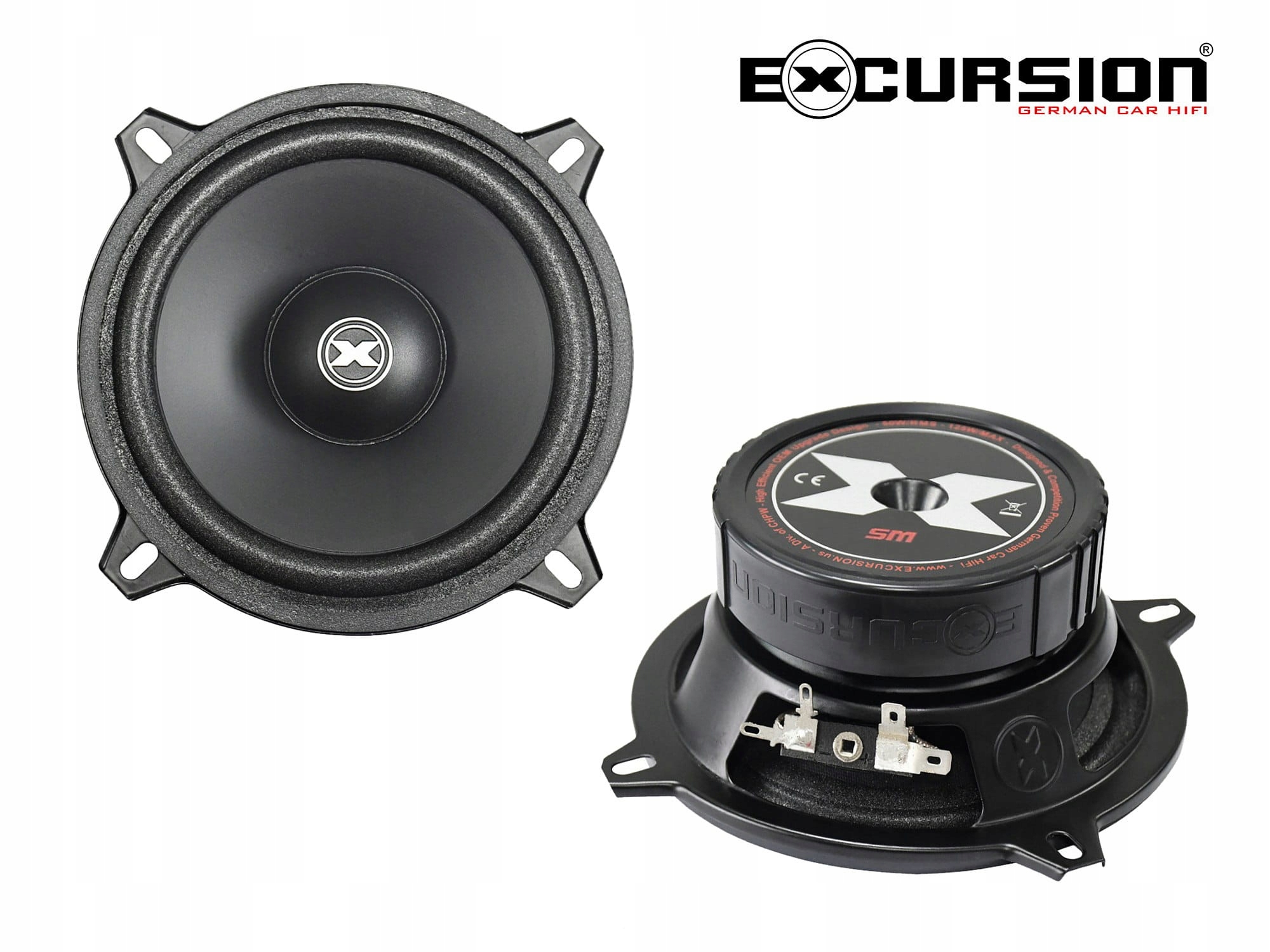 Głośniki Excursion woofery 13cm 150W