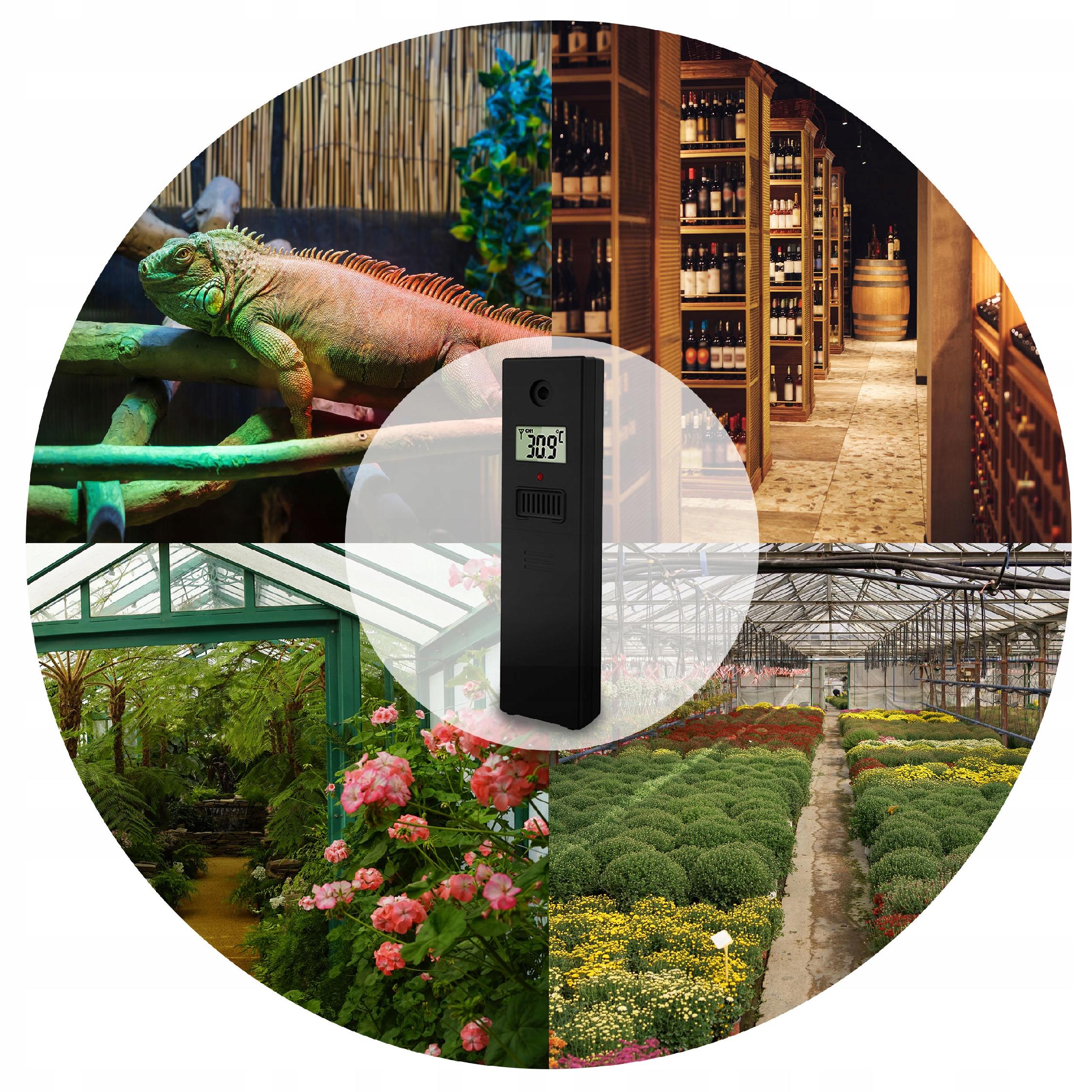 Stacja pogody profesjonalna PROGNOZA pogodowa WI-FI SOLAR APLIKACJA WIATR