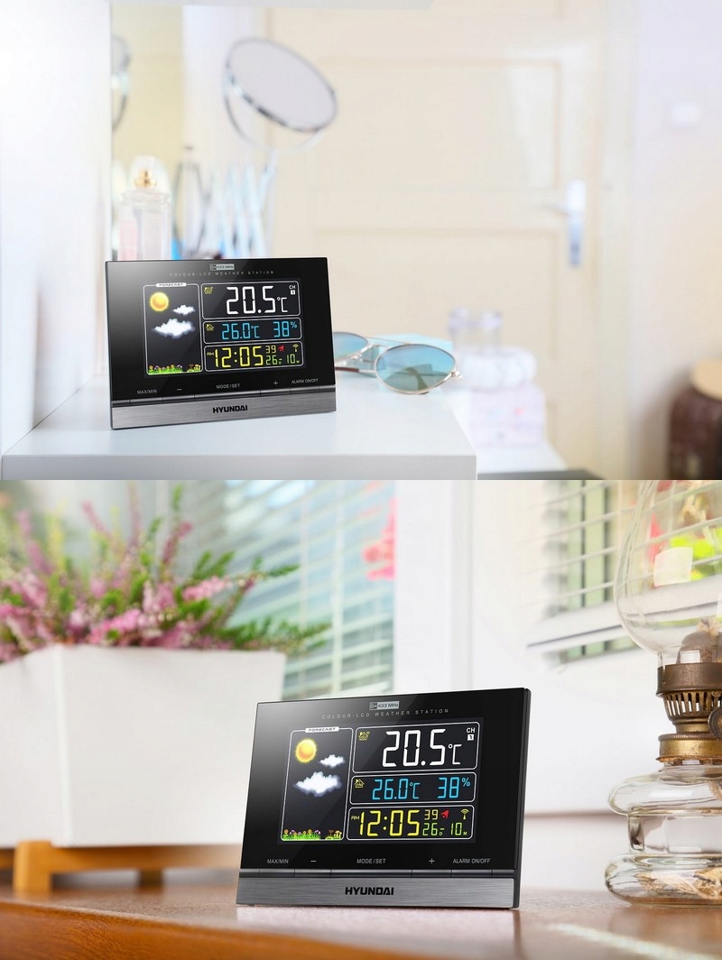 Stacja Pogody Stacja Pogodowa HYUNDAI Prognoza