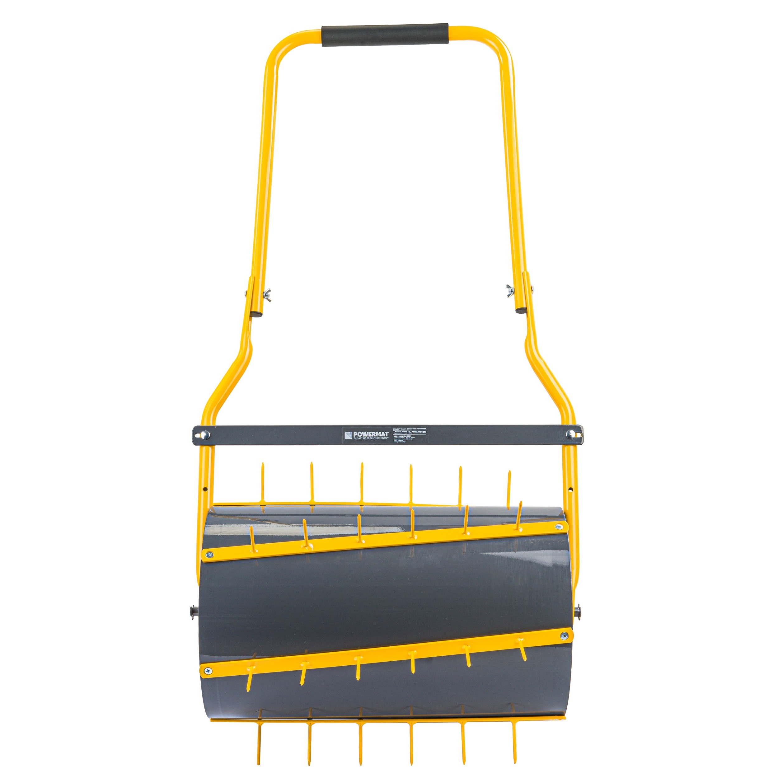 Walec do TRAWY ogrodowy AERATOR do trawnika ubijak do gleby ziemi 35L 50cm