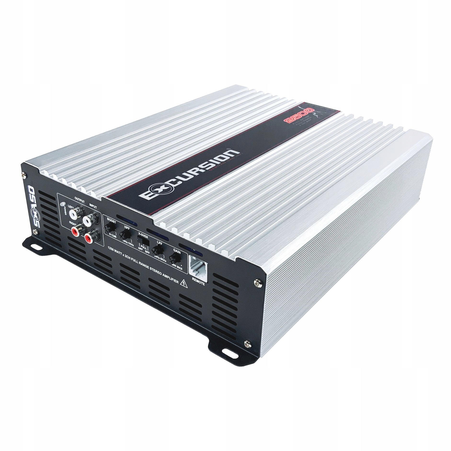 Wzmacniacz samochodowy Excursion 2 kanały 2500W