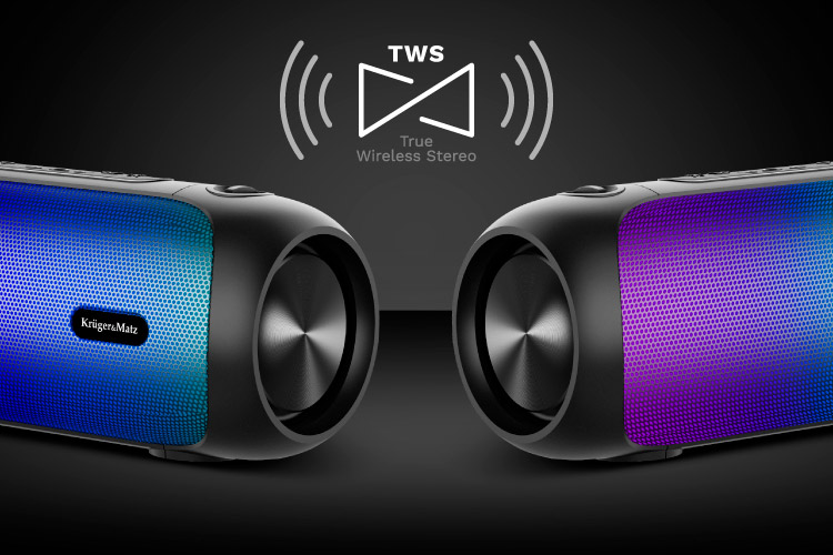 Głośnik Bluetooth 5.0 K&M TWS USB AUX IPX5 30W