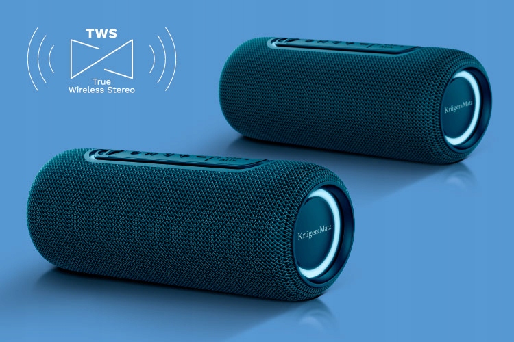 Głośnik Bluetooth 5.0 K&M TWS USB AUX IPX5 20W