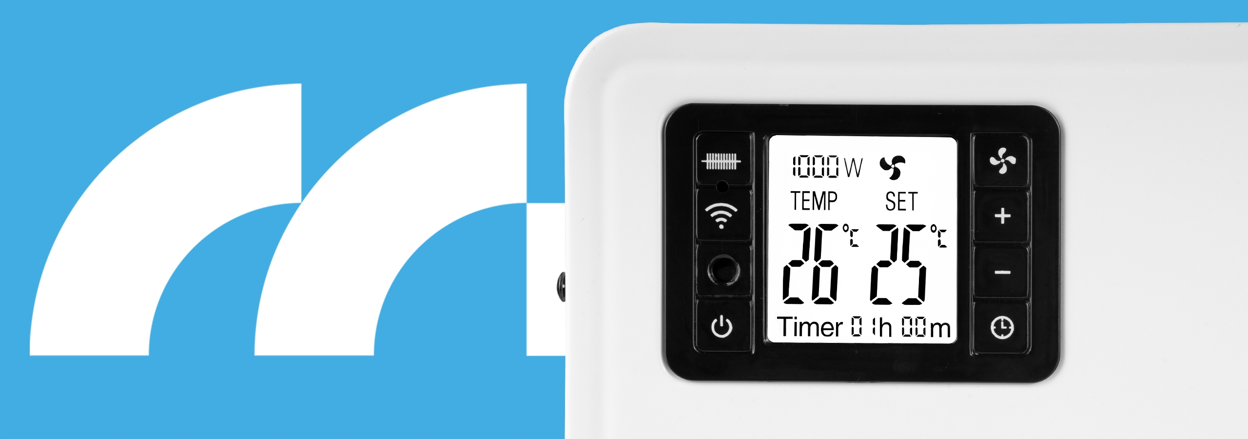 Grzejnik elektryczny 2300W KONWEKTOROWY termostat WIFI aplikacja PILOT