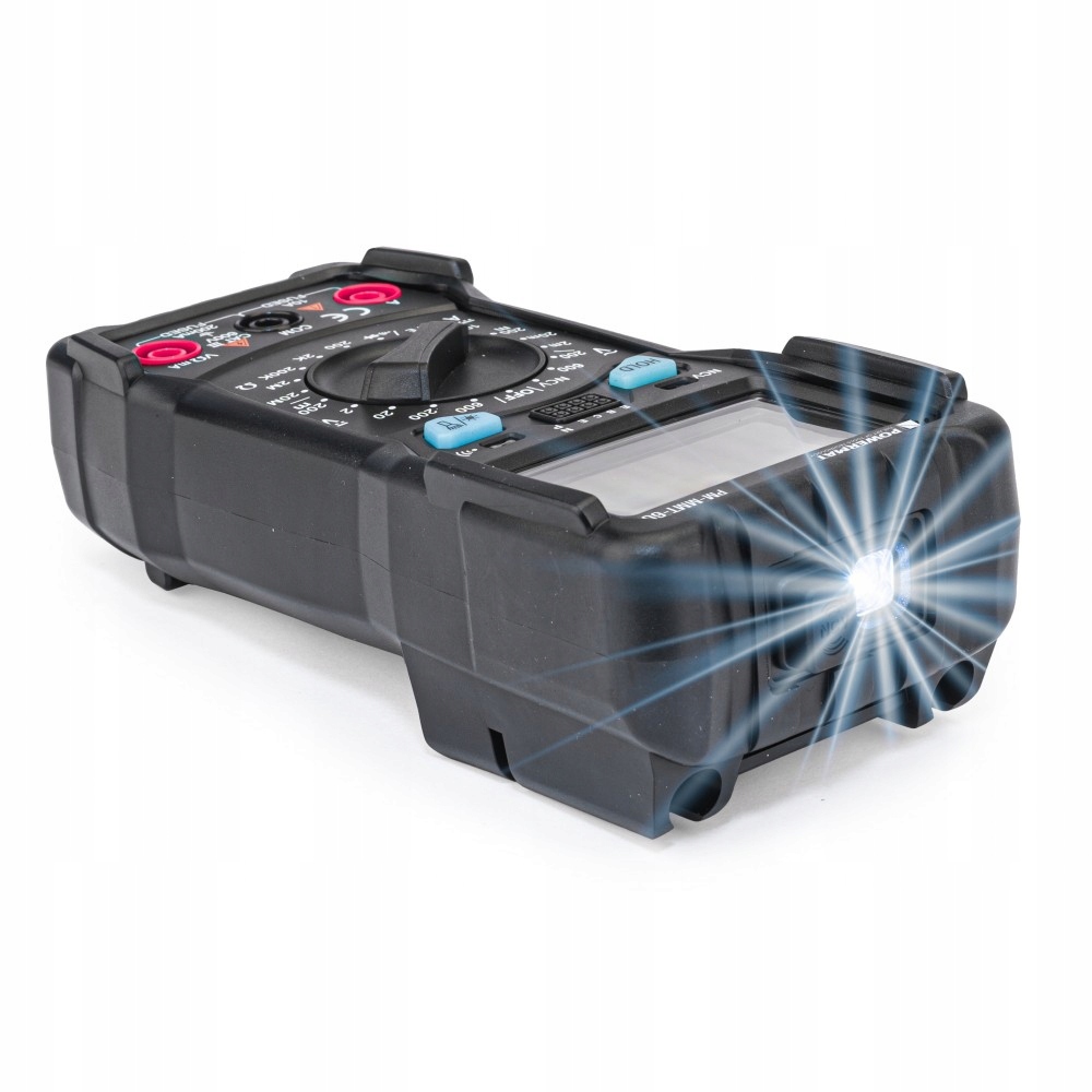 Miernik cyfrowy MULTIMETR uniwersalny LATARKA LED