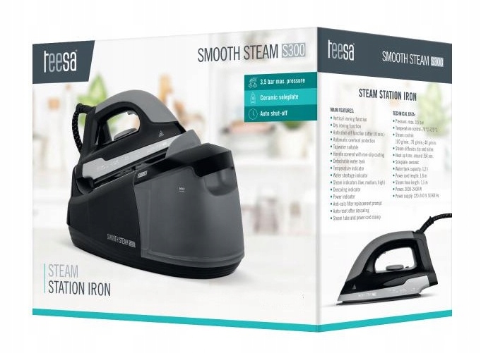 Żelazko Parowe z Generatorem Pary 2400W