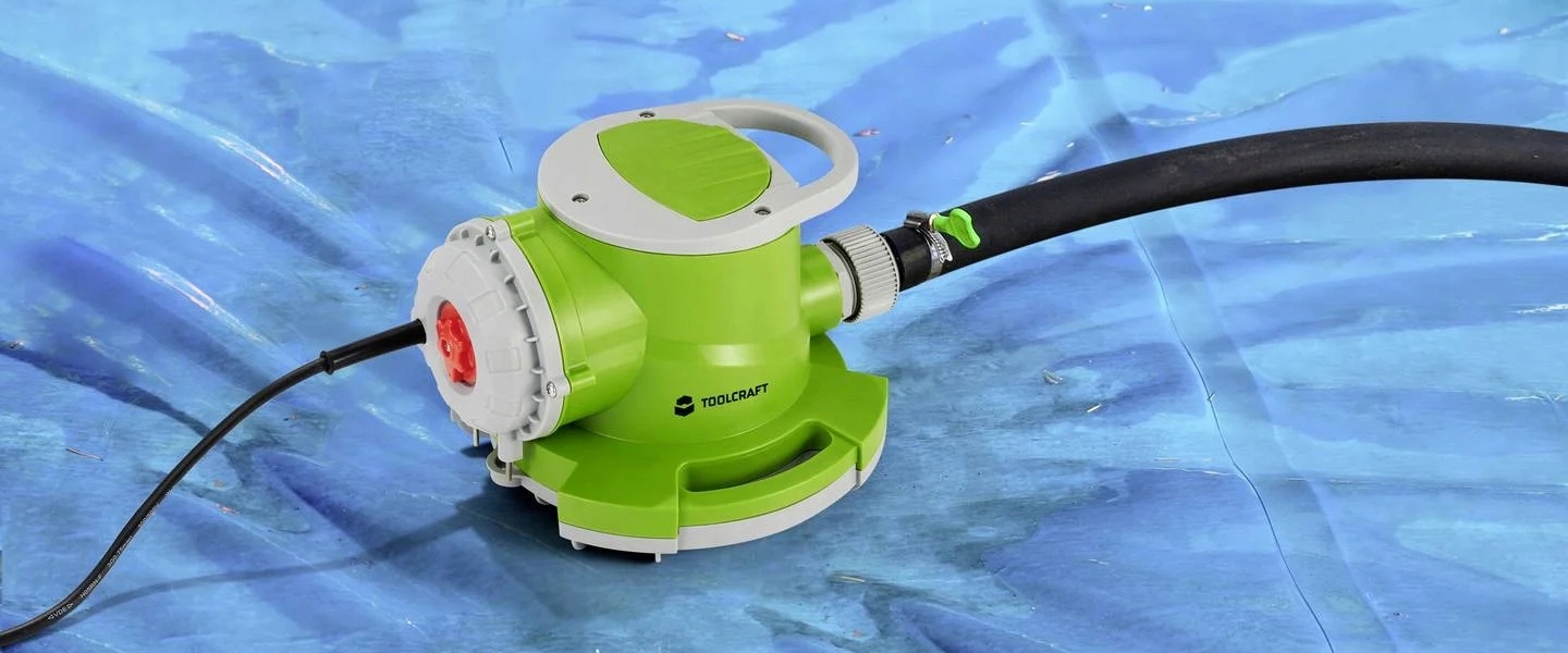 Pompa ZANURZENIOWA zasysająca do BASENU 400 W 7000 l/h TOOLCRAFT