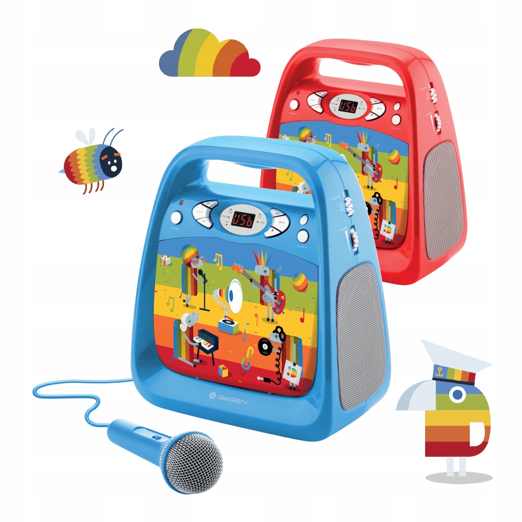 Boombox CD Bluetooth USB MP3 MIKROFON KARAOKE