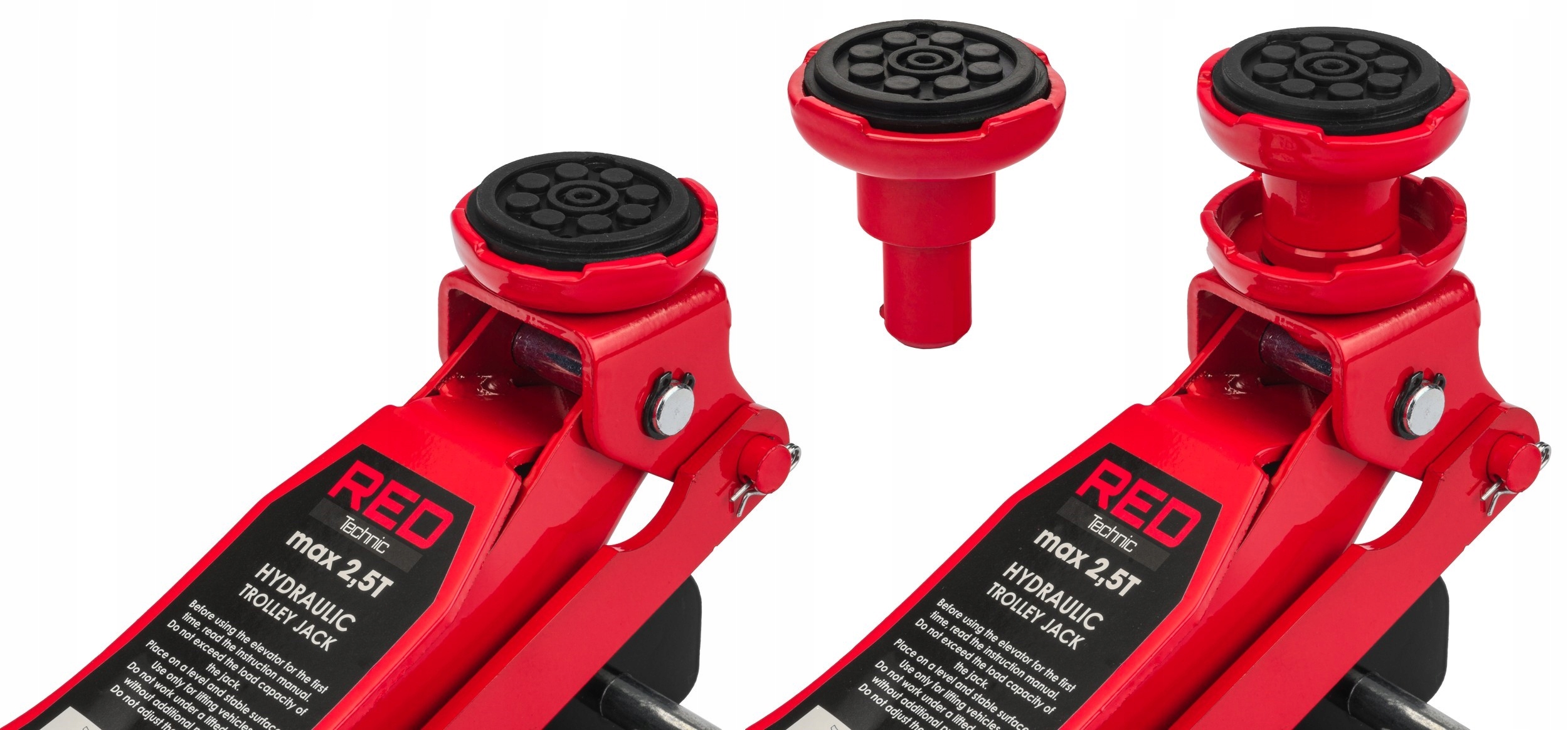 Podnośnik samochodowy udźwig 2.5T LEWAREK hydrauliczny ŻABA 115 - 360mm