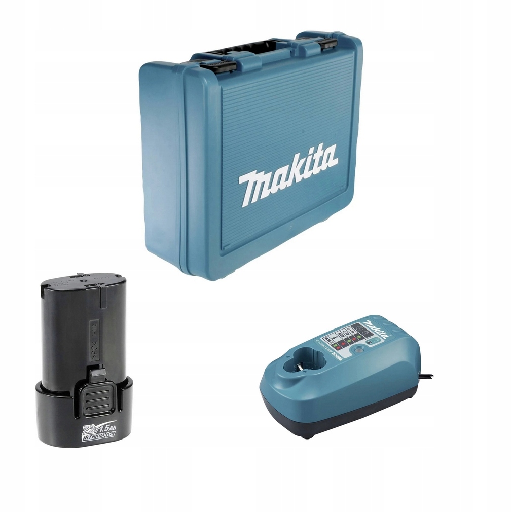 Wkrętarka PRZEGUBOWA akumulatorowa wiertarka Makita AKUMULATOR 7.2V 2x1.5Ah