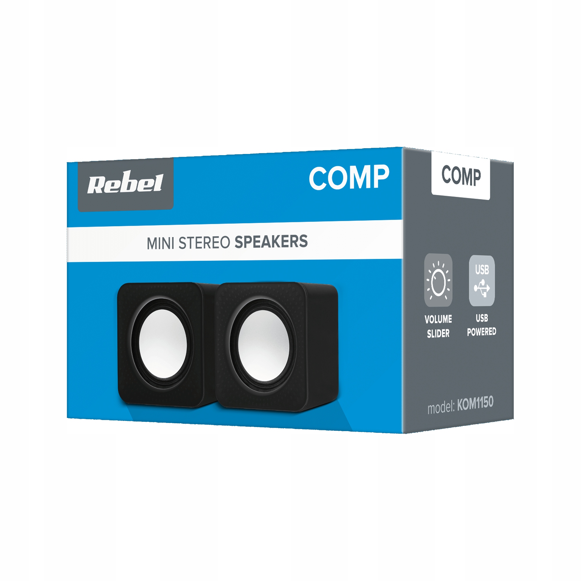 Głośniki Komputerowe 2.0 Zasilanie USB