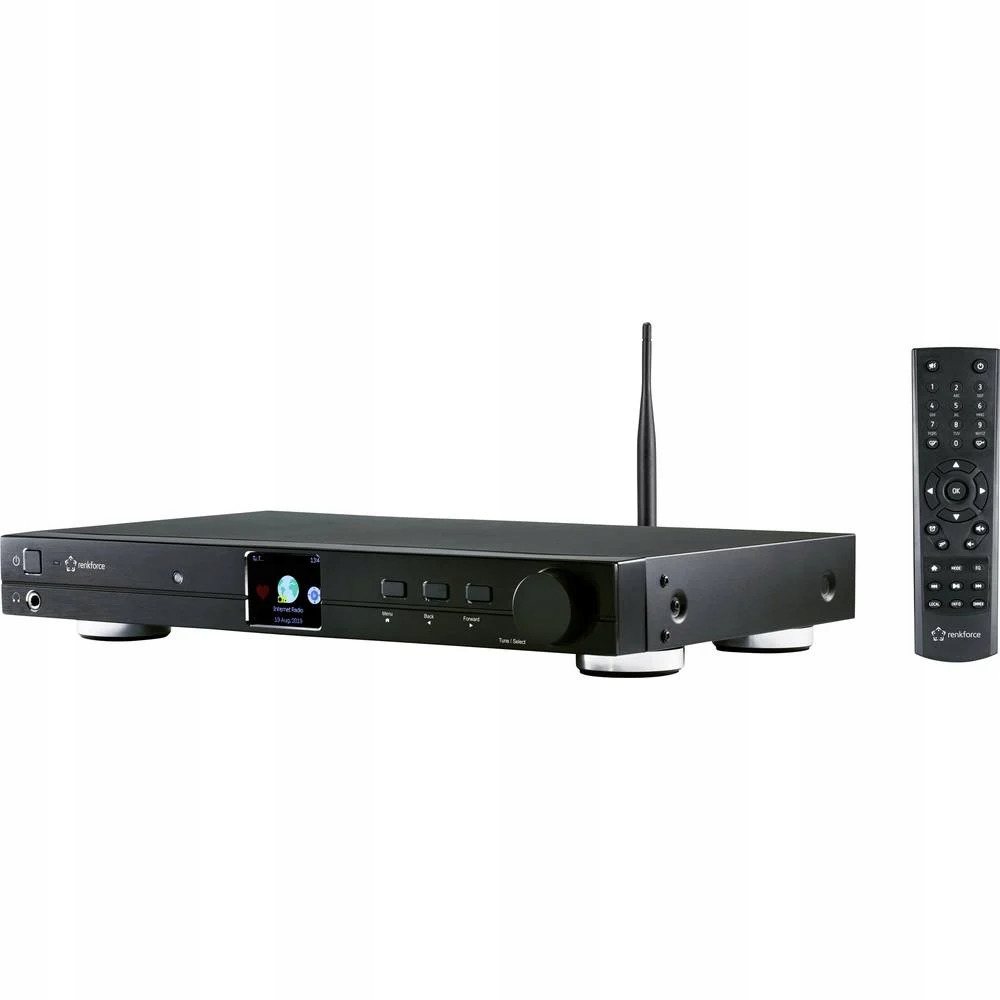 Radio INTERNETOWE DAB+ TUNER radiowy FM WiFi Bluetooth DLNA WLAN MP3 PILOT