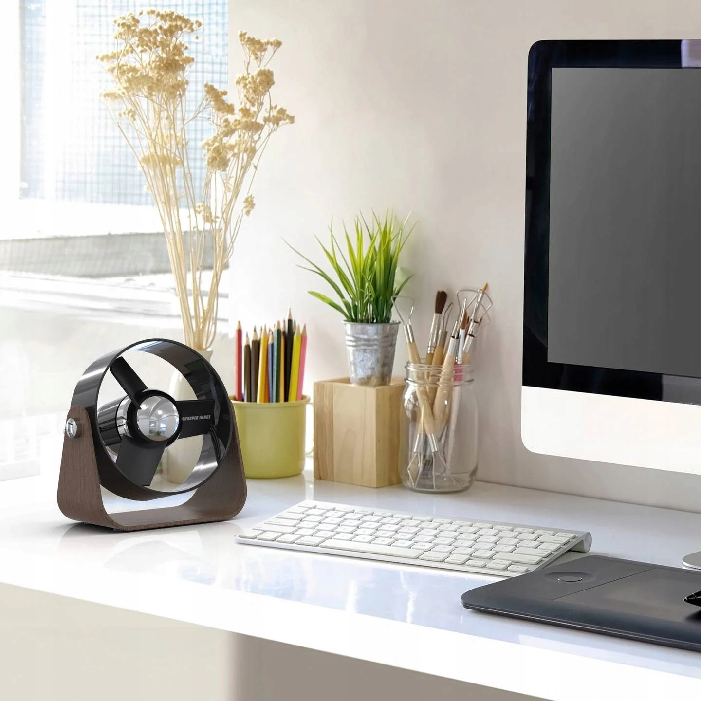 Wentylator USB biurkowy 20cm