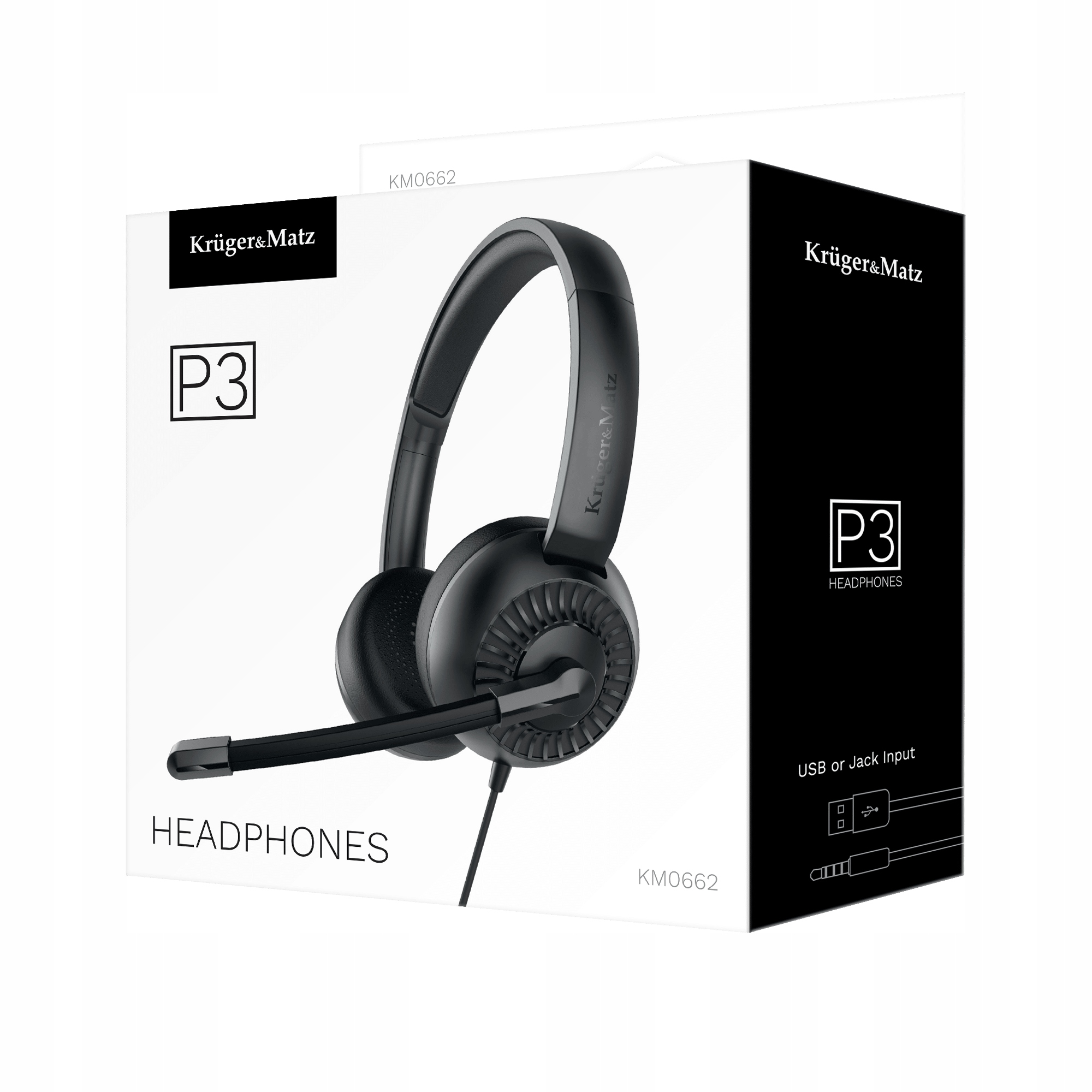 Słuchawki z mikrofonem do komputera KOMPUTEROWE