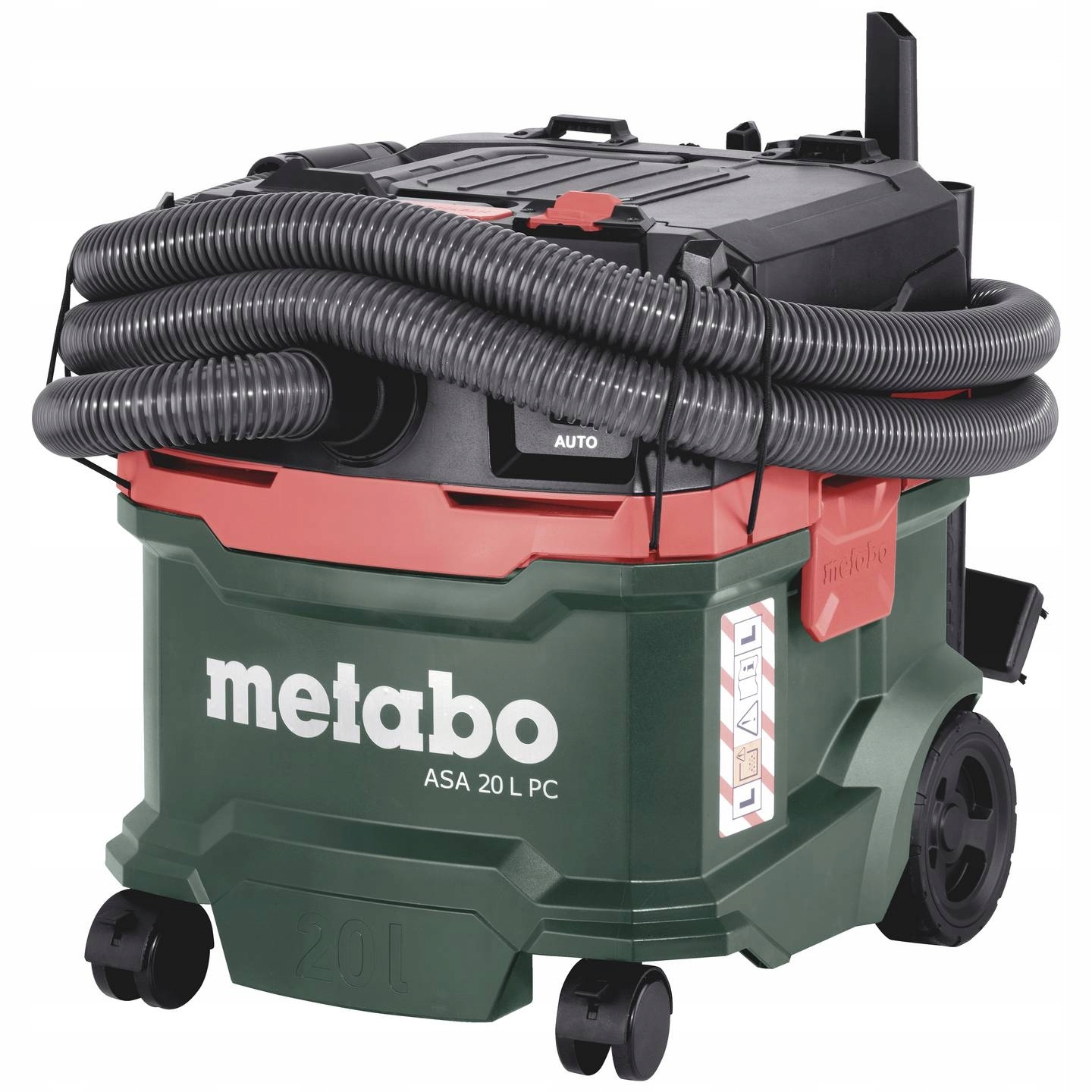 Odkurzacz PRZEMYSŁOWY 1200W na sucho i mokro 20L gniazdo 230V METABO