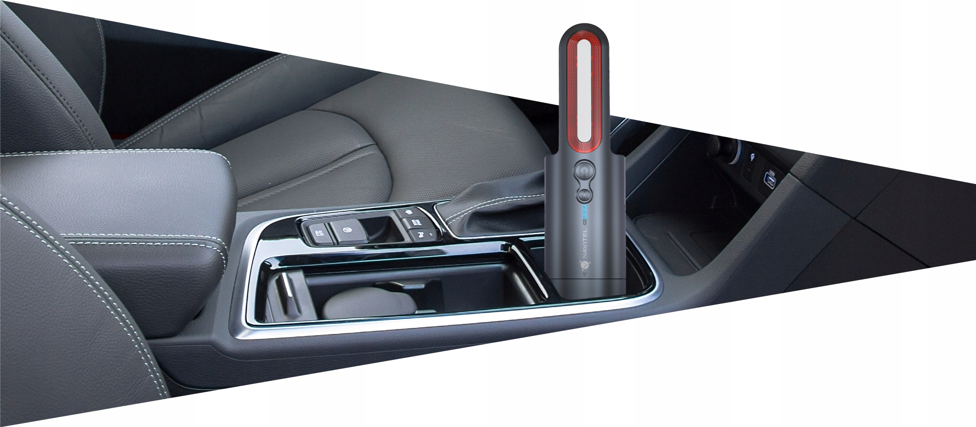 Odkurzacz SAMOCHODOWY akumulator HEPA NAVITEL 100W