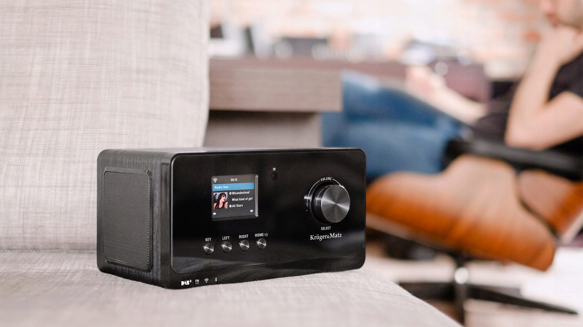 Radio internetowe DAB+ Bluetooth Wi-Fi DLNA