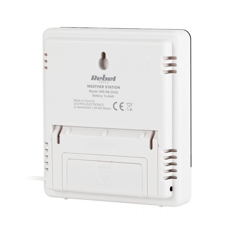 Stacja pogodowa Stacja pogody zegar