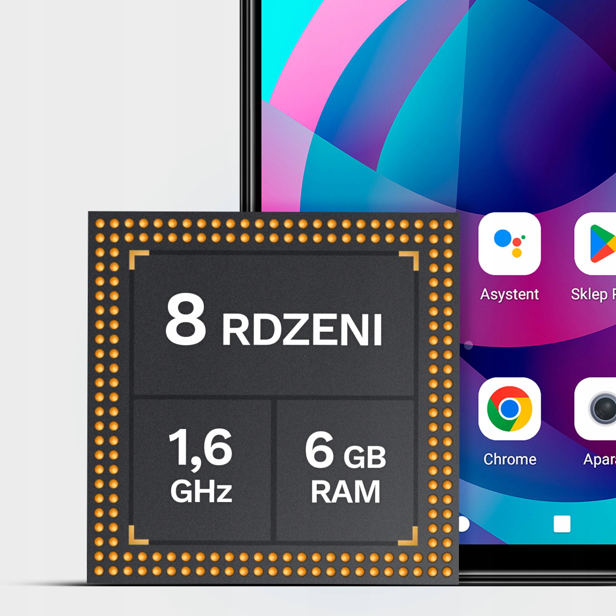 Smartfon Kruger&Matz LIVE 11 6,56" 6/128GB NFC DualSIM 5000mAh LTE czarny