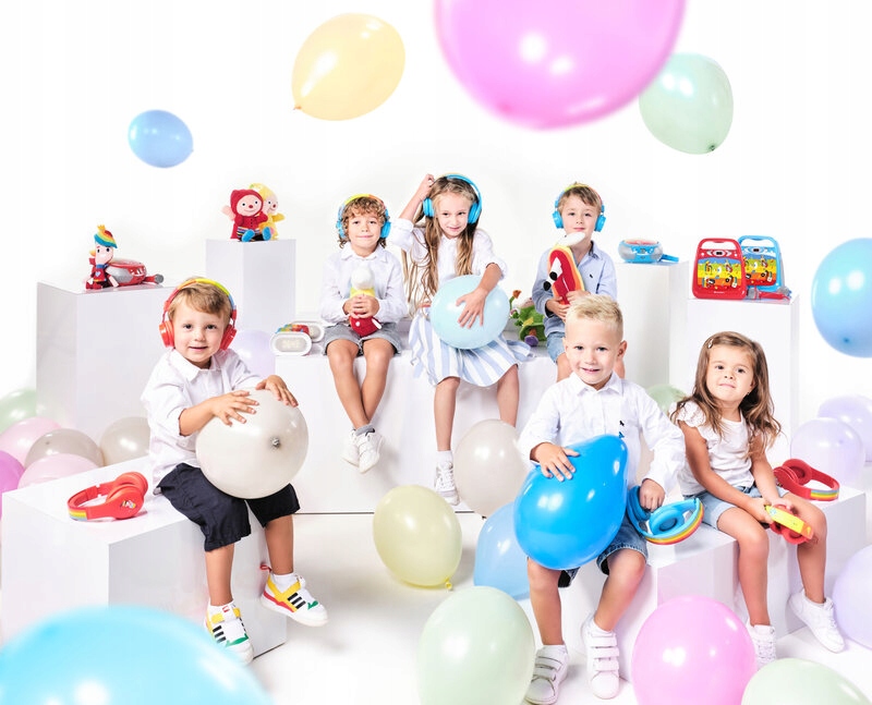 Boombox dla Dzieci CD Bluetooth USB MP3 MIKROFON