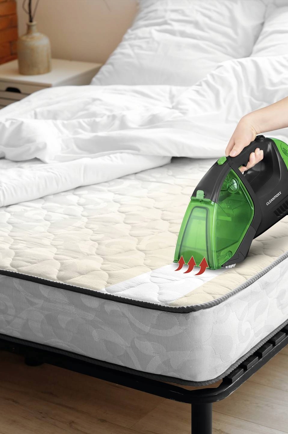 Odkurzacz ręczny AKUMULATOROWY 0.6L praca na sucho i mokro BEZPRZEWODOWY