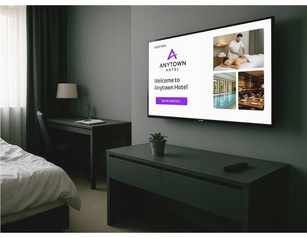 Telewizor do KAMPERA SMART VIDAA TV WiFi DYON 24'' HD LAN Ci+ APLIKACJE 12V