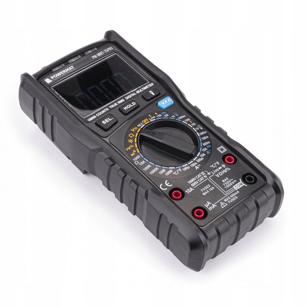 MULTIMETR CYFROWY MIERNIK PRĄDU TEMPERATURA