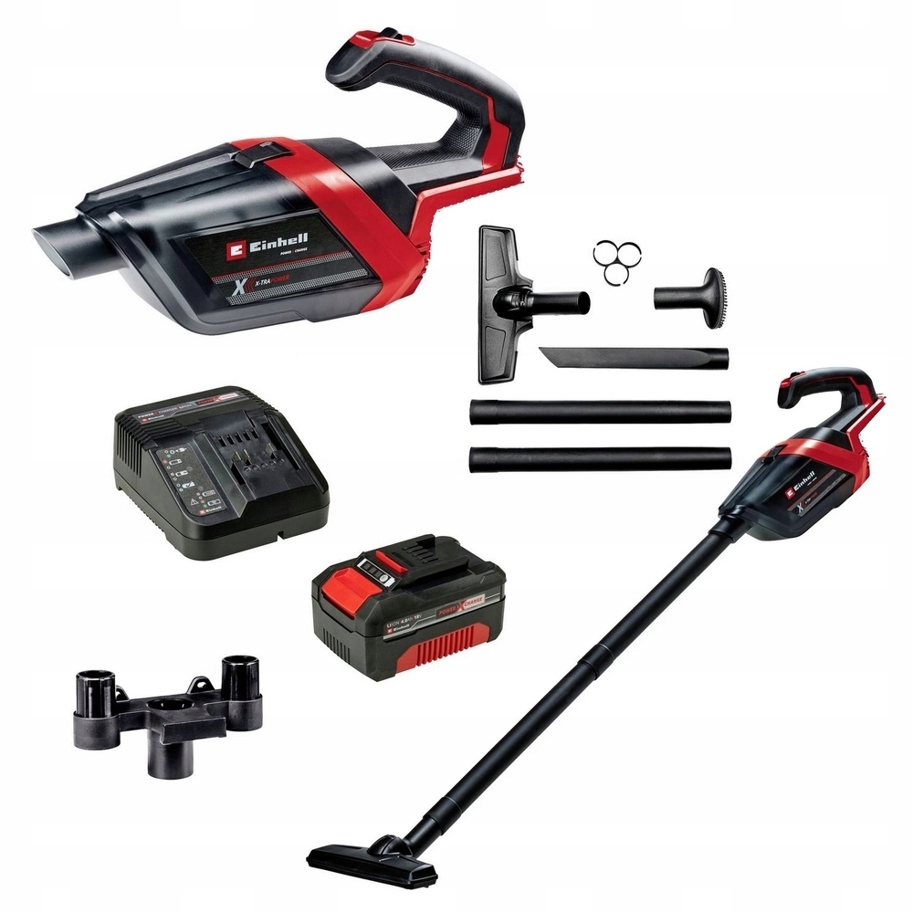 Odkurzacz AKUMULATOROWY ręczny 0.6L akumulator 18V Einhell Power X-Change