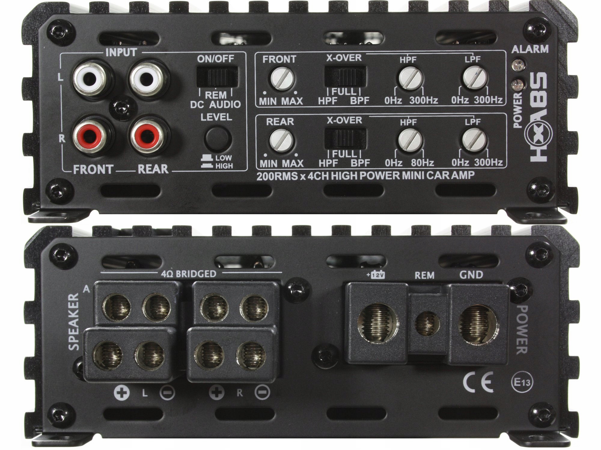 Wzmacniacz Excursion 4 kanały Mostek 800W