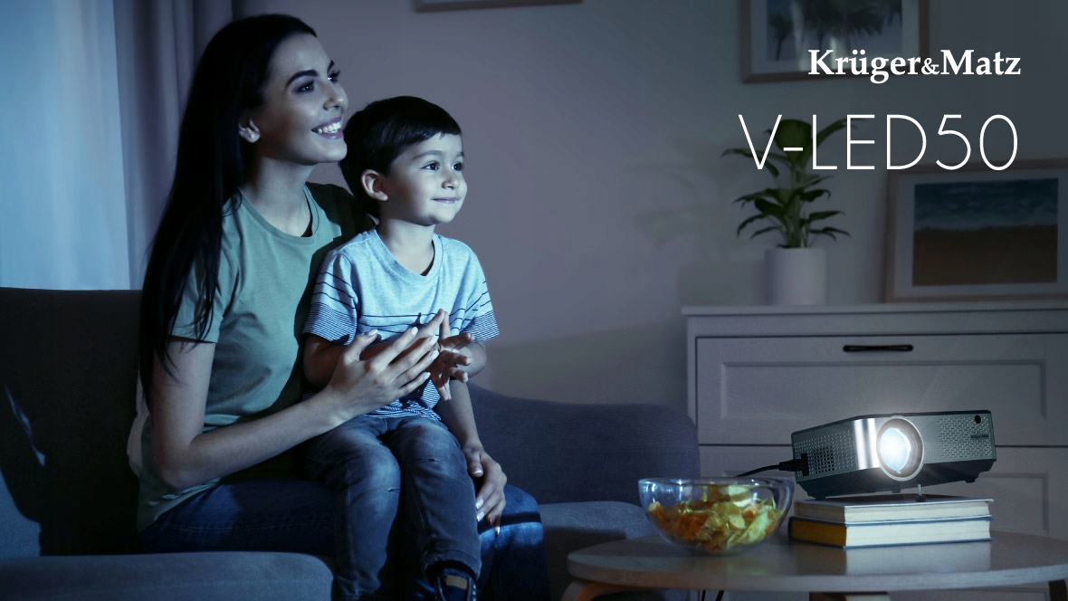 Projektor LED FHD 2800lm Wi-Fi USB HDMI VGA