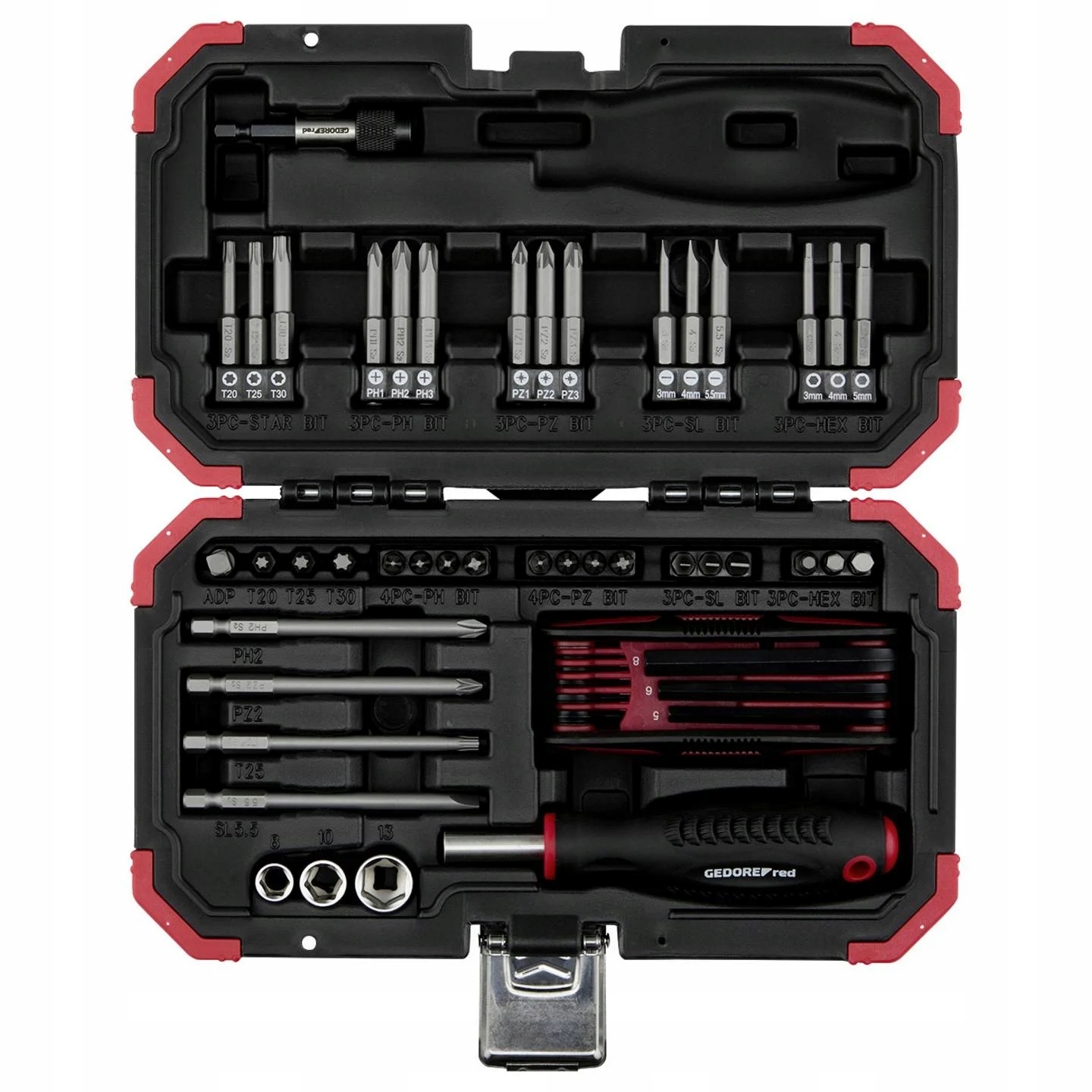 Kalendarz adwentowy ZESTAW narzędzia GEDORE red 51-częściowy