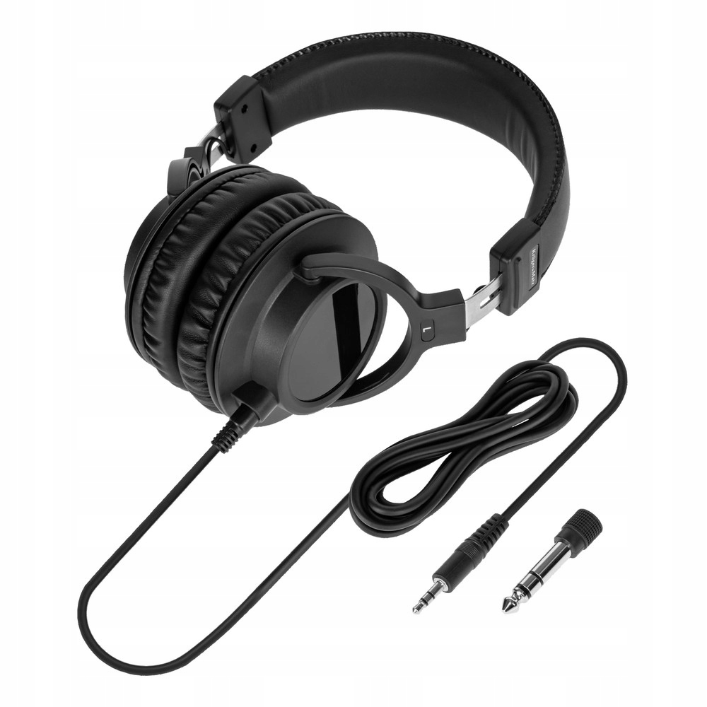 Słuchawki STUDYJNE dla DJ nauszne Kruger Matz doskonałe brzmienie 106db