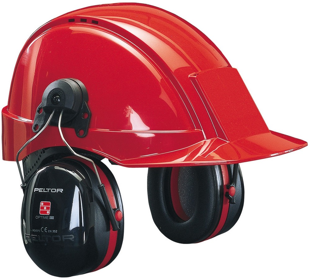 Nauszniki OCHRONNE z mocowaniem na kask 3M słuchawki OCHRONNIKI słuchu