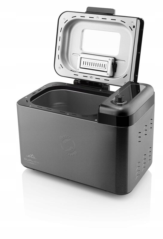 Wypiekacz do chleba Eta Duplica II 1,5kg 850W 2 haki 24 PROGRAMY