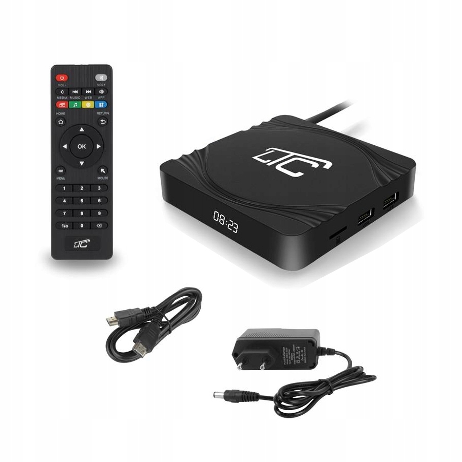 Odtwarzacz smart TV 4K android 9.1 WiFi NETFLIX