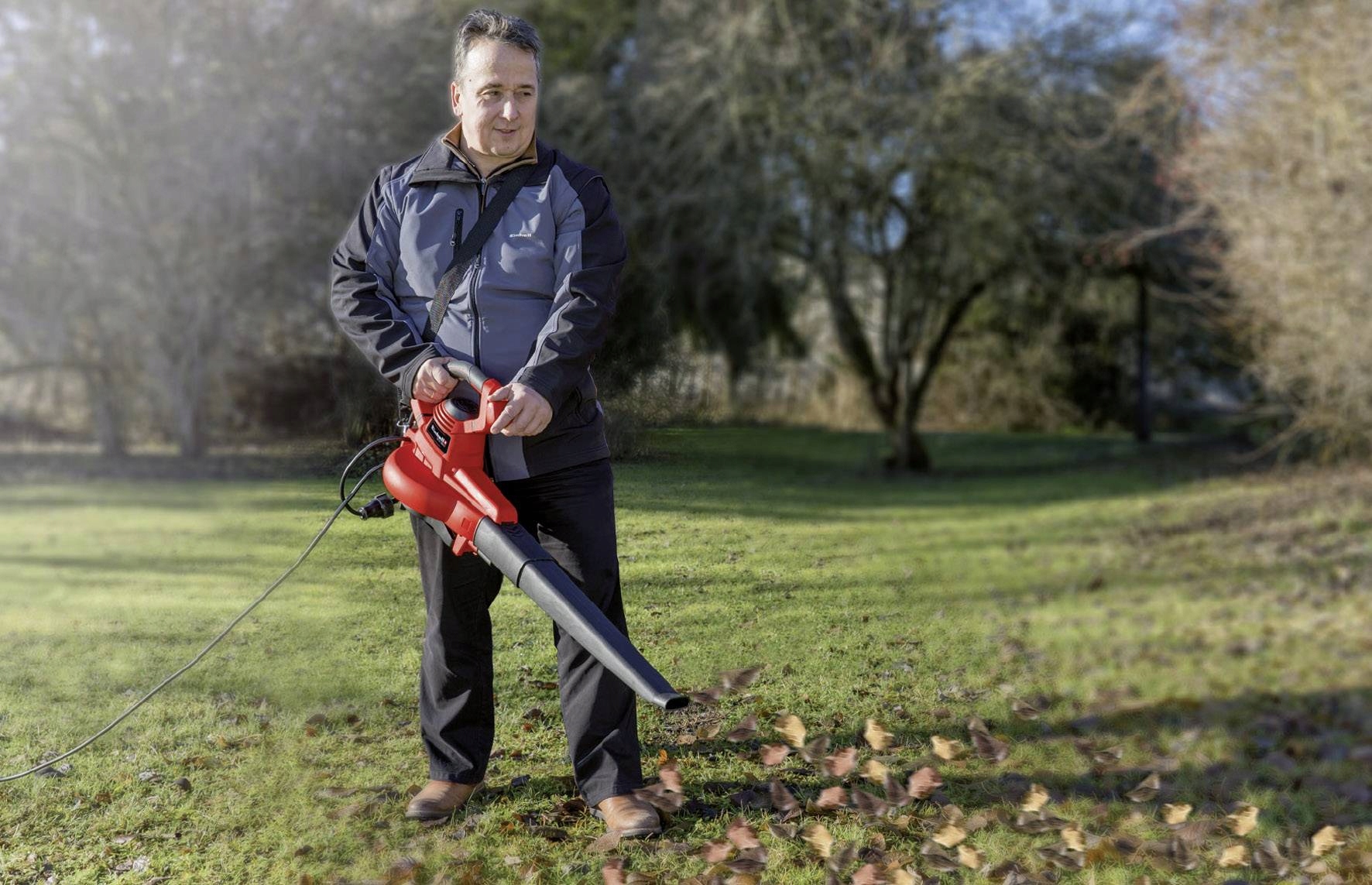 DMUCHAWA DO LIŚCI odkurzacz EINHELL rozdrabnianie