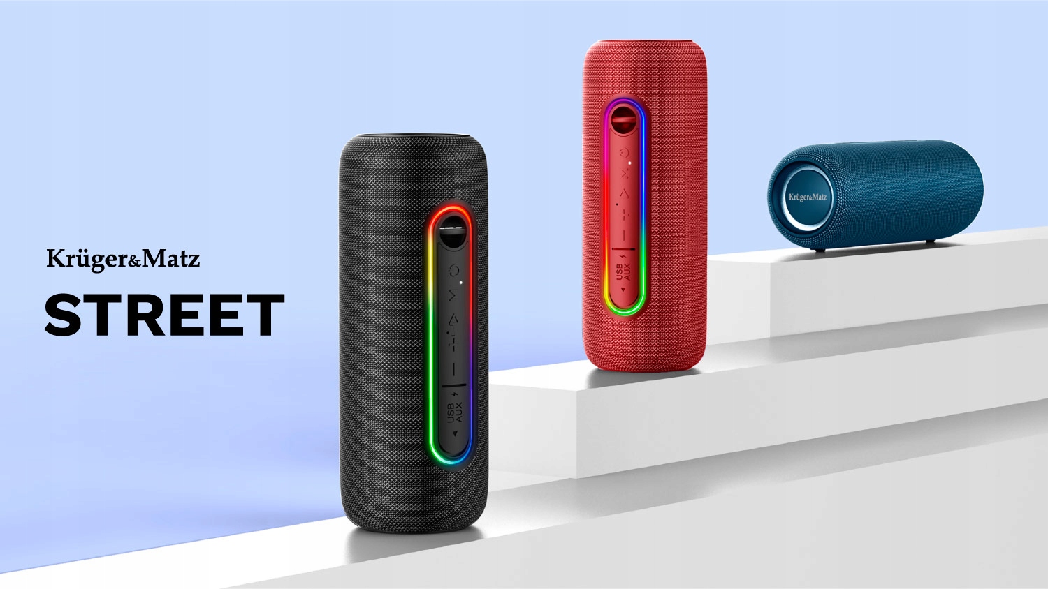 Głośnik Bluetooth 5.0 K&M TWS USB AUX IPX5 20W