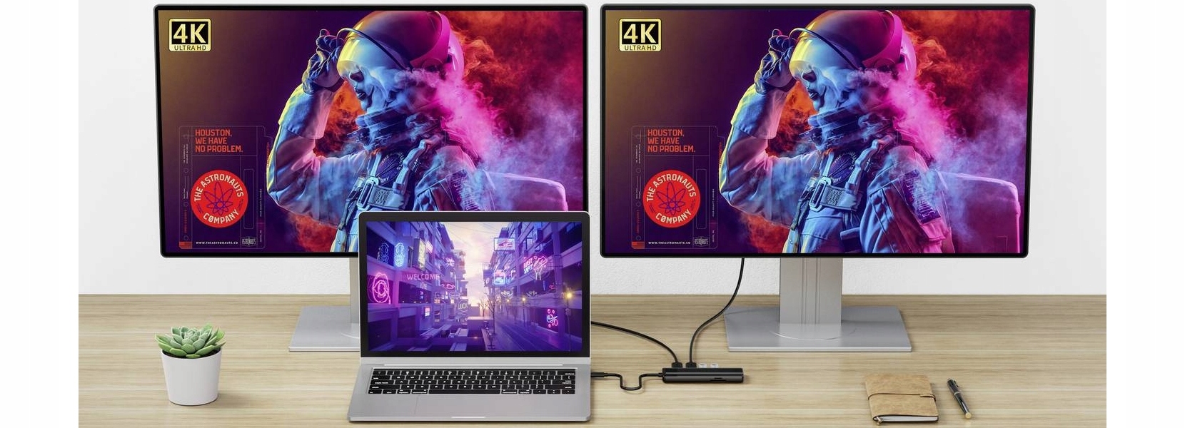 Stacja dokująca USB C HUB ADAPTER HDMI Przejściówka z USB do HDMI