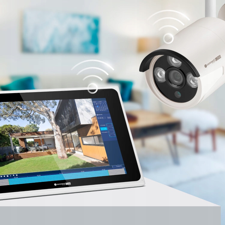 KAMERY WiFi monitor 10 cali REJESTRATOR do kamer MONITORING KAMERA IP Tuya