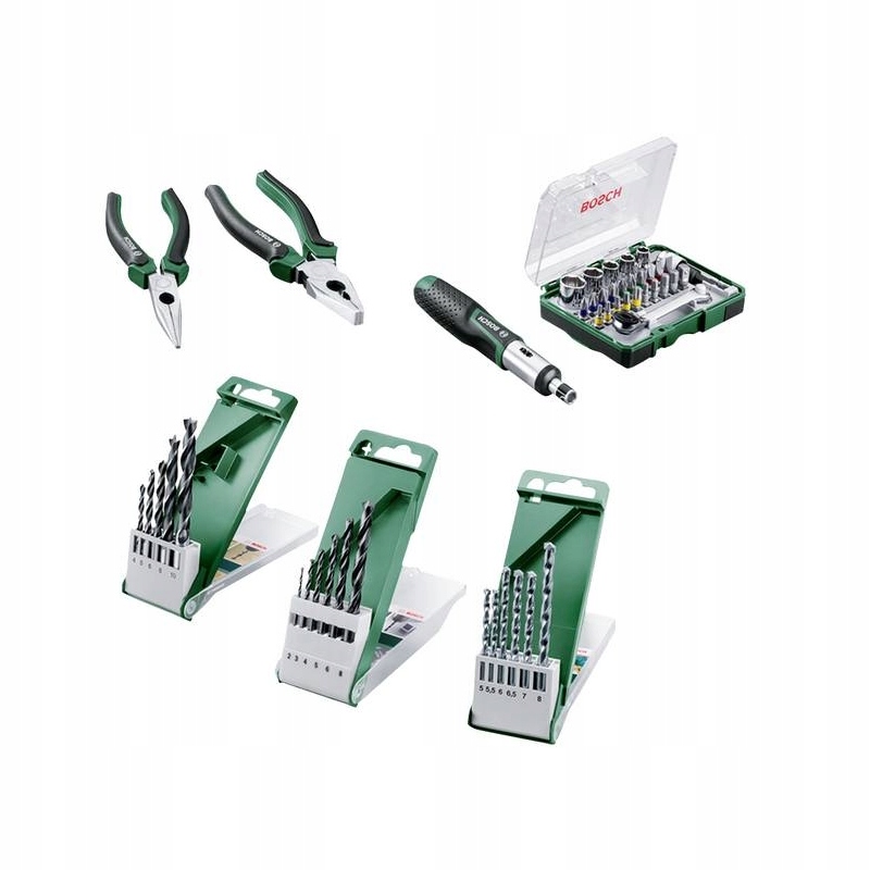 Wiertarka udarowa Bosch 18V Duży Zestaw 2,5Ah