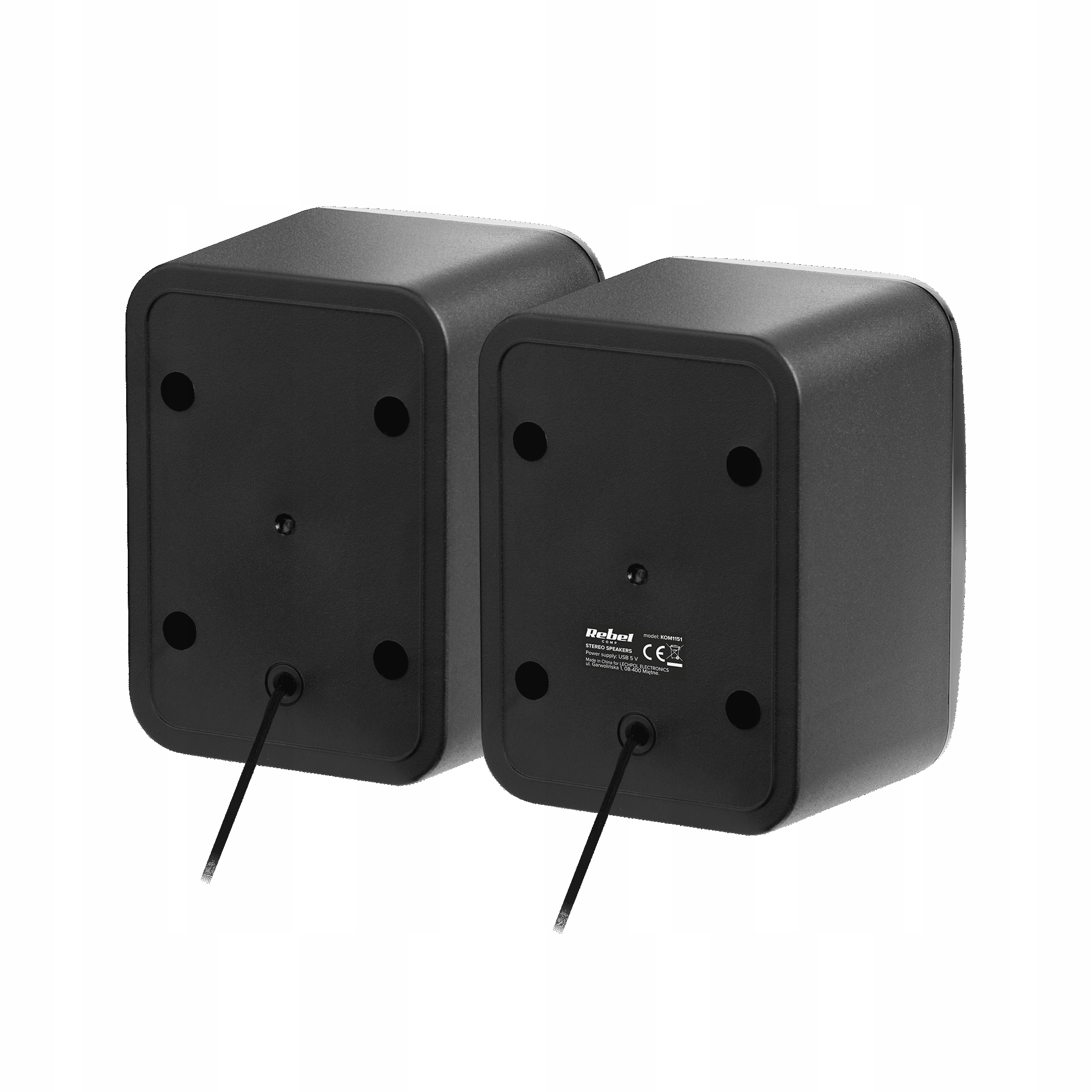 Głośniki Komputerowe 2.0 Zasilanie USB