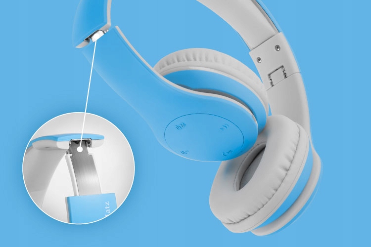 Słuchawki dla dzieci bezprzewodowe Bluetooth KrugerMatz AUX mikrofon