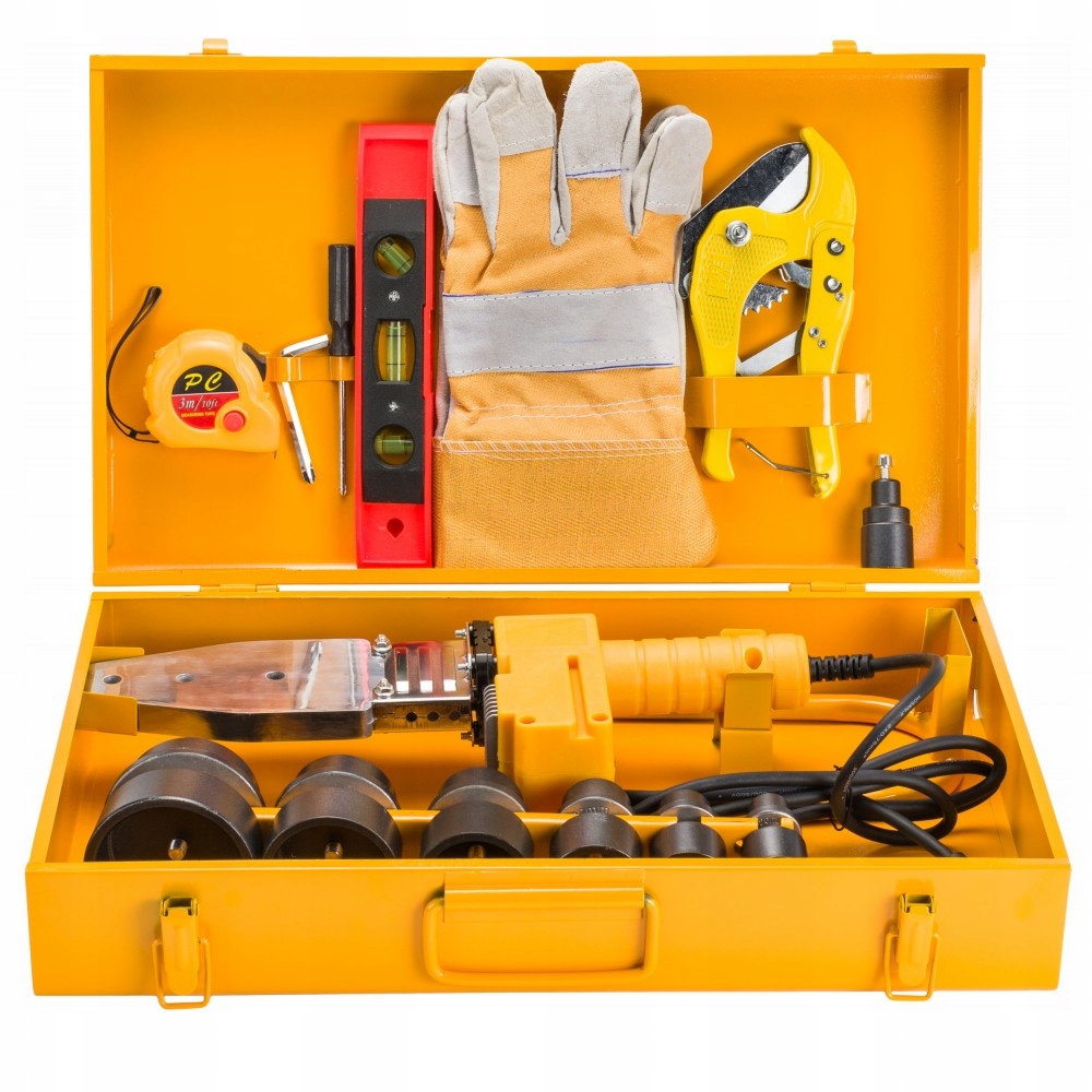 Zgrzewarka do rur PCV PP 2800W 7 matryc 16 - 63mm