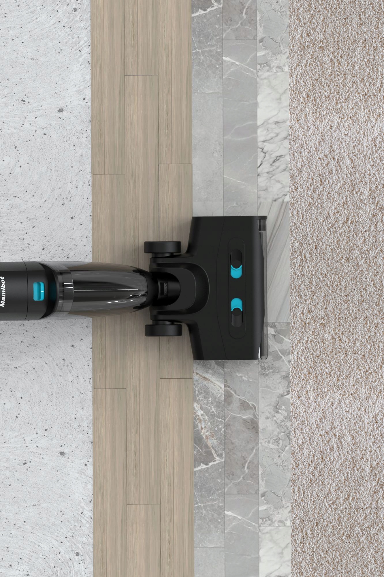 Odkurzacz na MOKRO bezprzewodowy AKUMULATOROWY z funkcją prania 700 ml HEPA