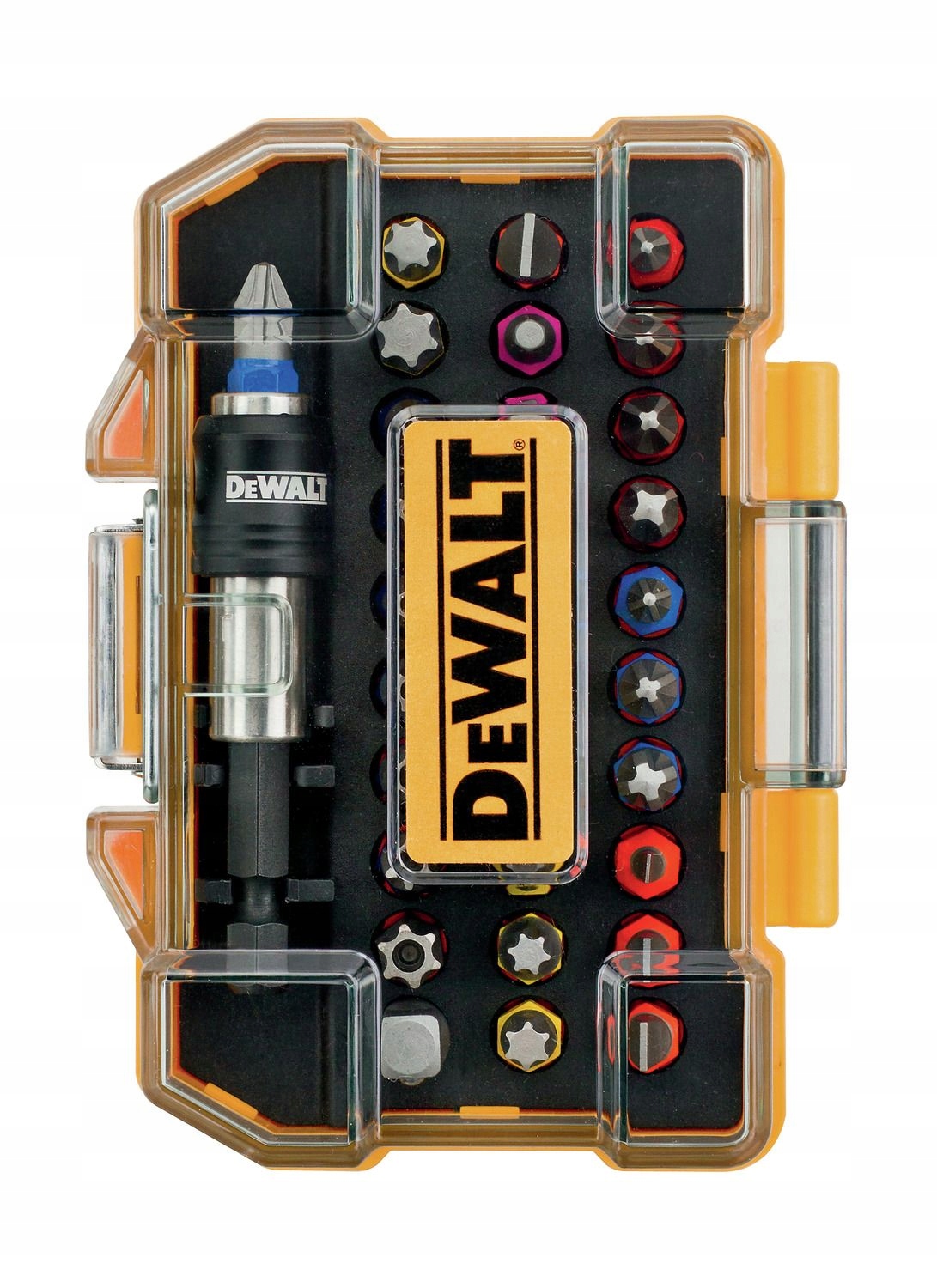 Zestaw bitów DeWalt 32 elementy TORX pozidriv IMBUS magnetyczny uchwyt ETUI