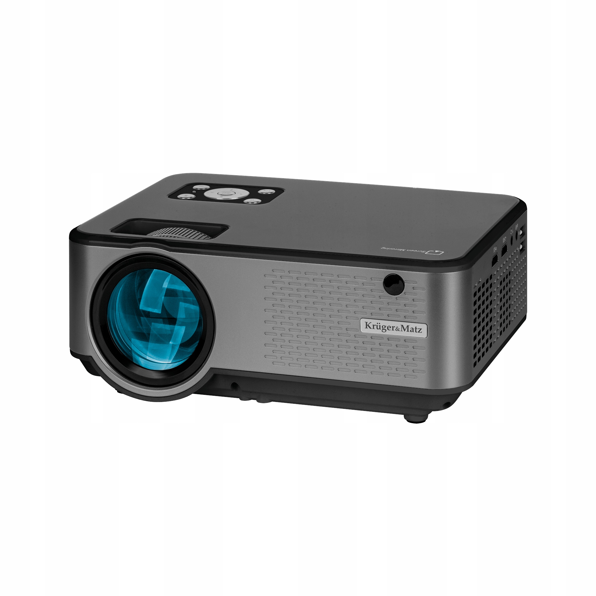 Projektor LED Full HD WiFi USB BT 5000 Lm 150 cali rzutnik pilot