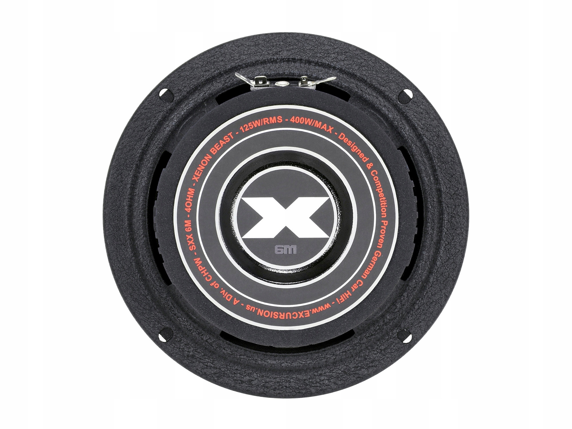 Głośniki samochodowe średnio-niskotonowe Excursion 165mm 400W 4 ohm STOŻEK