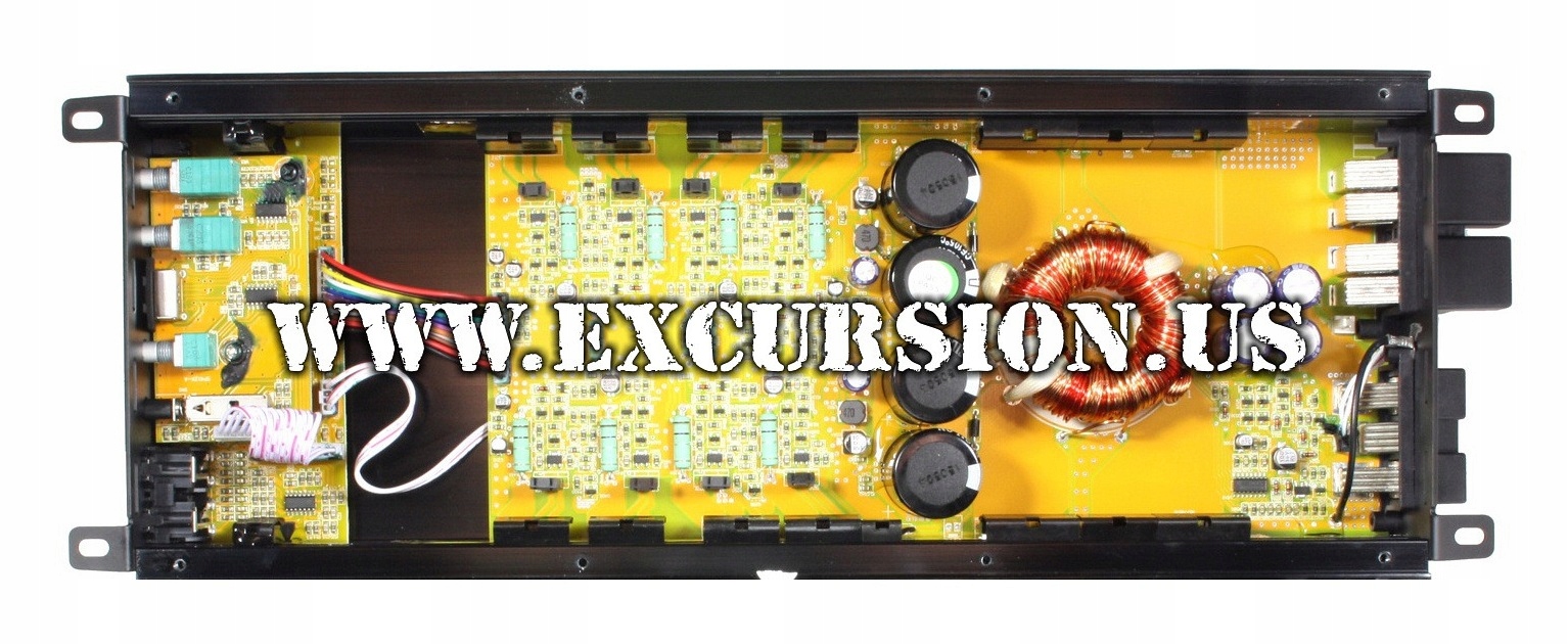 Wzmacniacz Excursion 4 kanały Mostek 800W