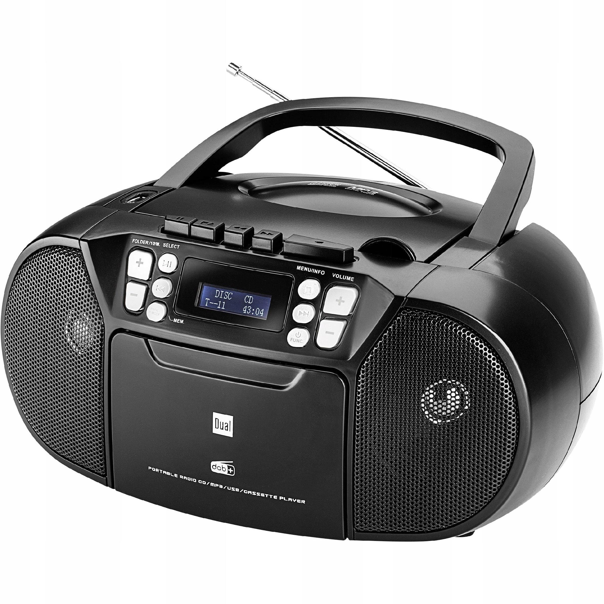 Boombox radio DAB+ AUX CD USB
